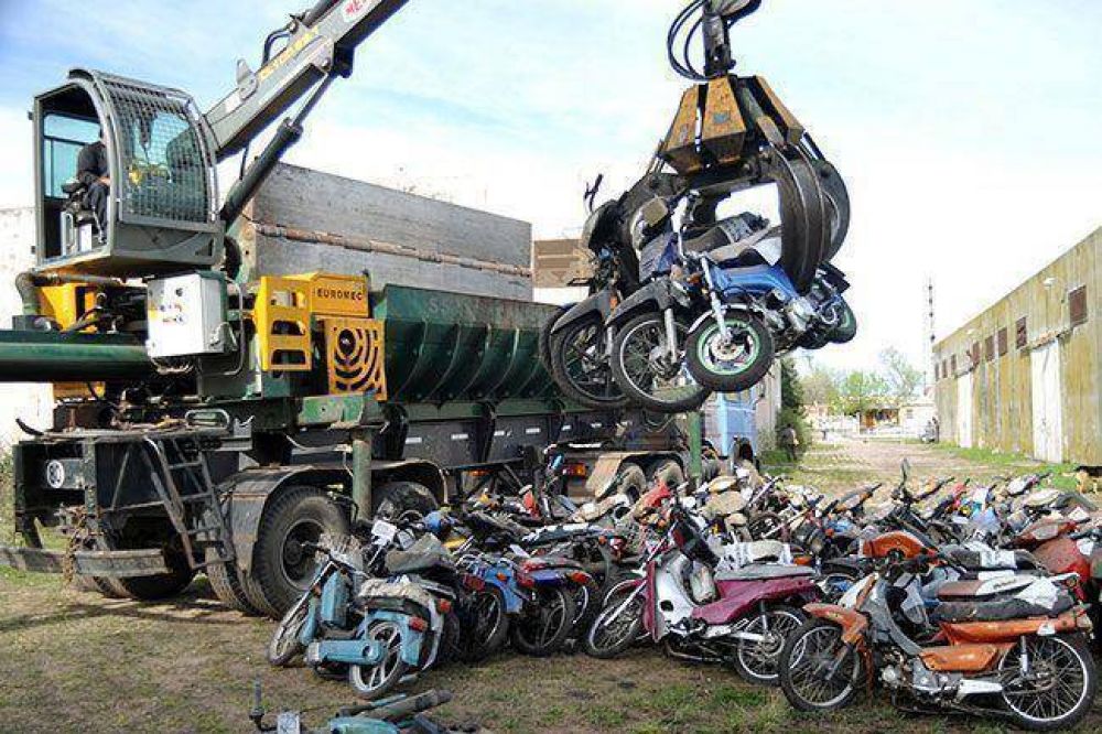Comienzan con la compactaci�n de veh�culos