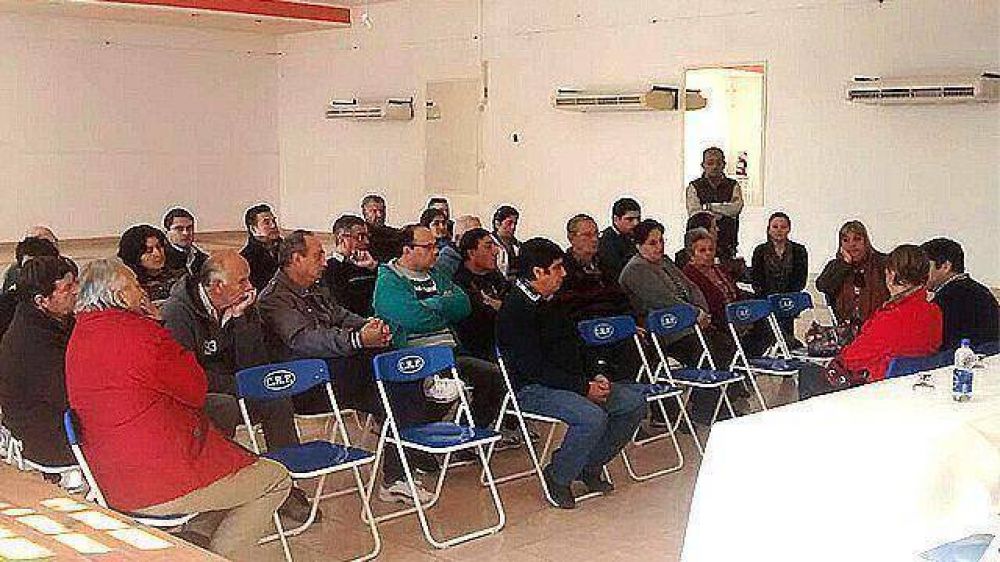 Fuertes recorri� el departamento Diamante