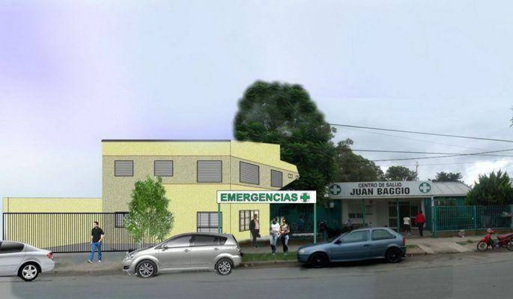Ampliaci�n y reestructuraci�n del Centro de Salud Juan Baggio: tendr� guardia 24 horas