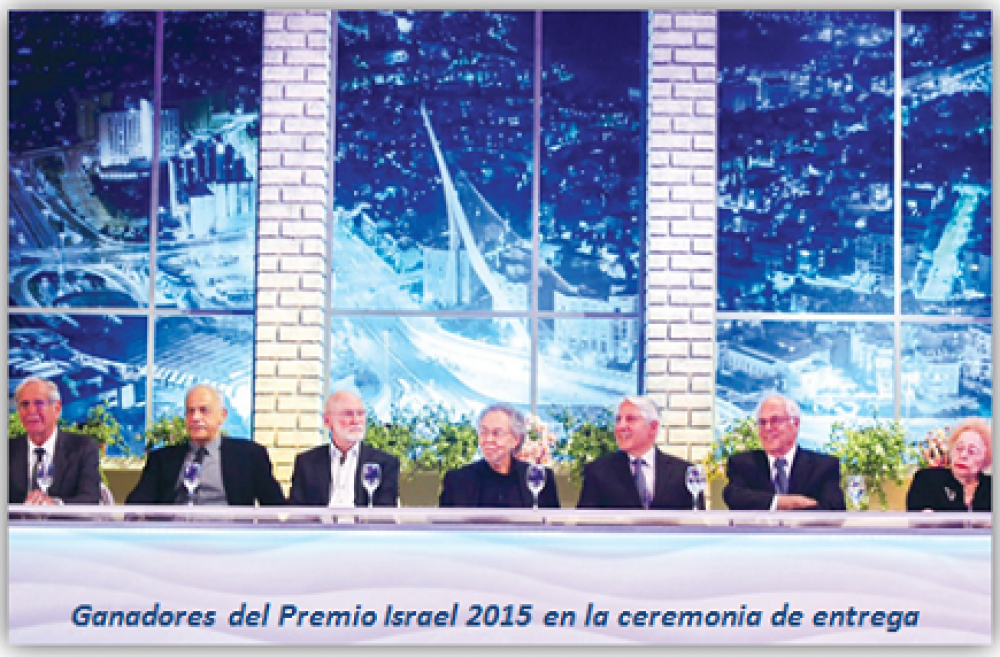 Dos profesores de la UHJ recibieron el Premio Israel 2015