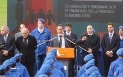 Scioli en San Isidro: 