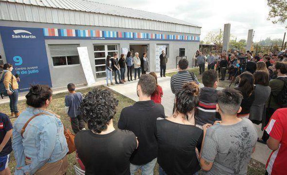 Nuevo centro juvenil en San Mart�n