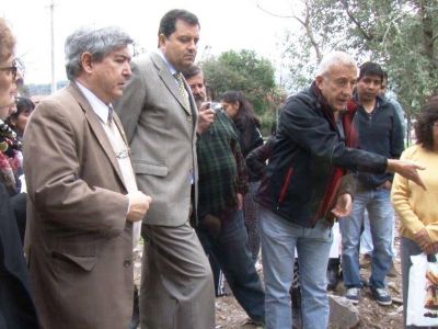 Inspecci�n ocular en plazoleta �La Tusca�
