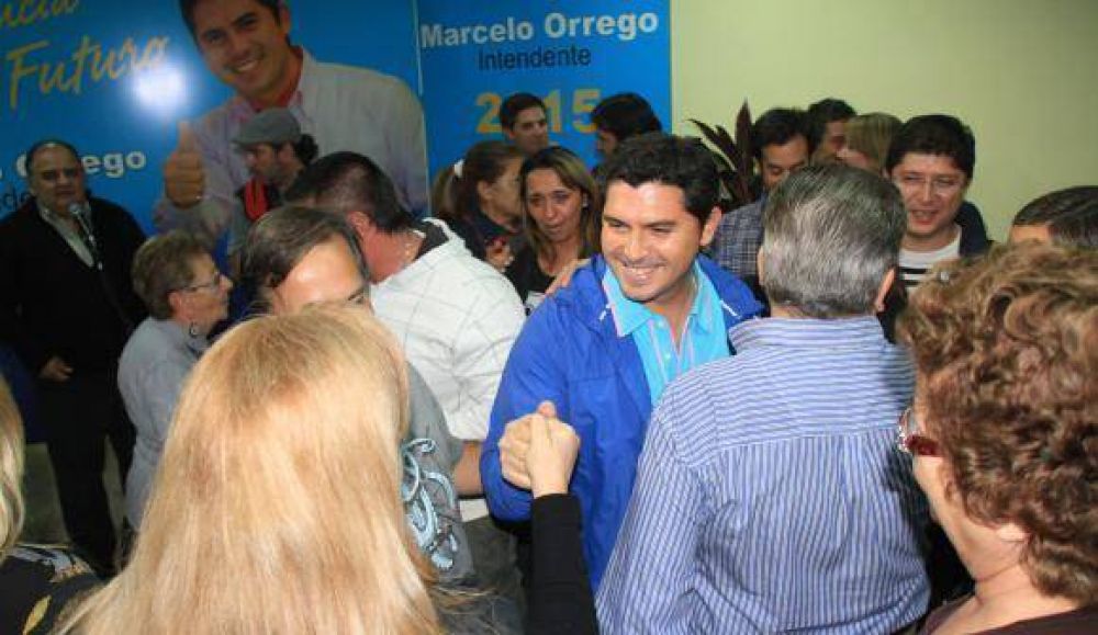 Como se esperaba, Orrego se lanz� en Santa Luc�a y va por la reelecci�n
