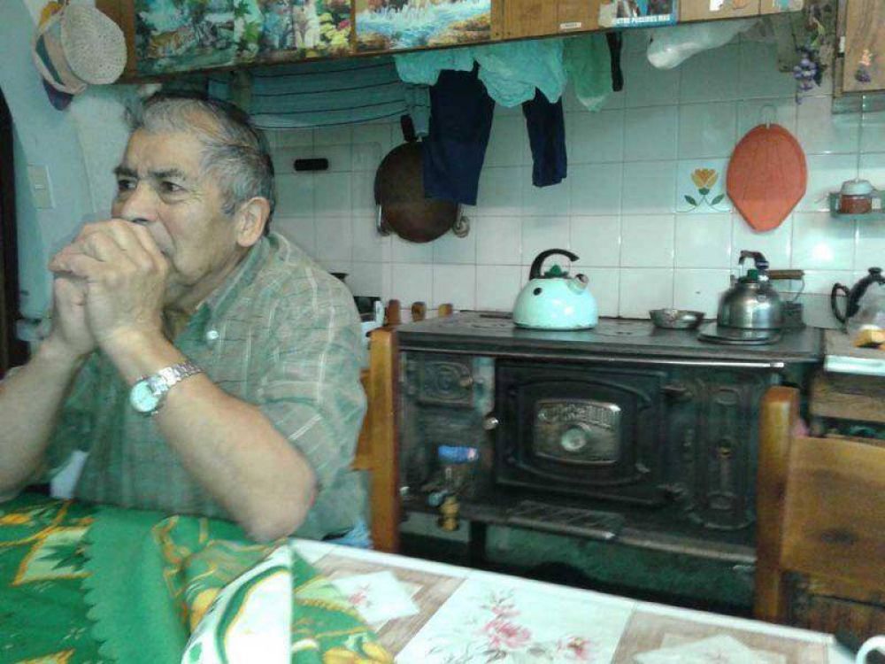 Uno de los primeros vecinos que llegaron al Barrio Malvinas