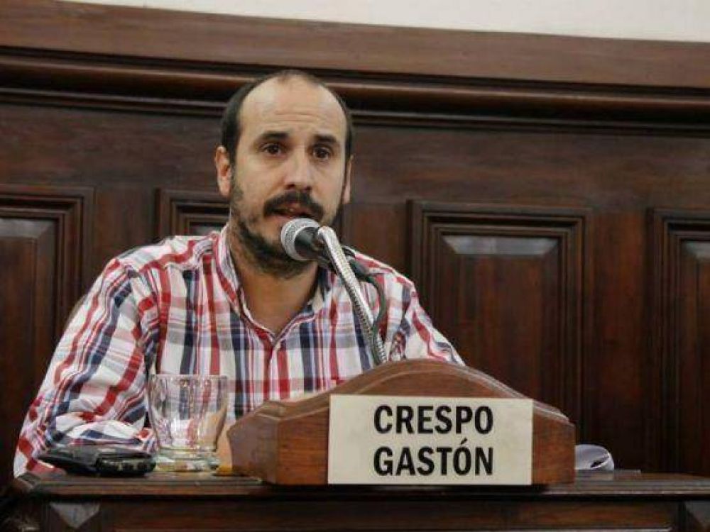Crespo: �No vamos a acompa�ar la rendici�n de cuentas porque ser�a respaldar los ocho a�os de Bruera�