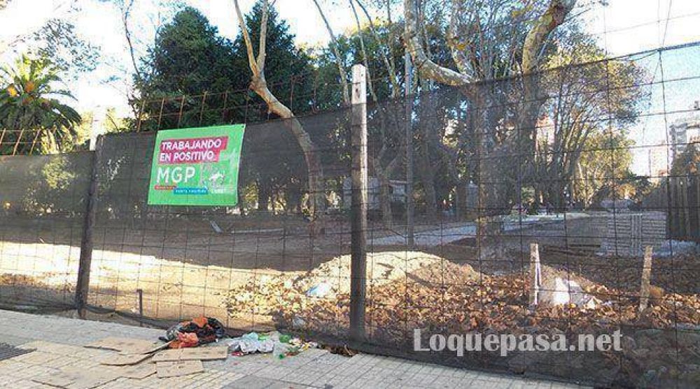 Plaza San Mart�n: a fin de mes terminar�n las obras en la segunda manzana