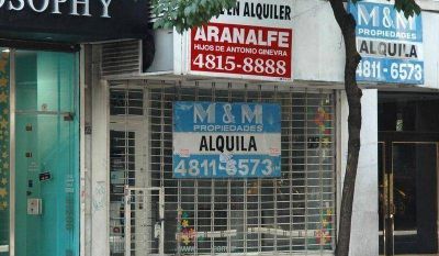 Ciudad: Cada vez hay m�s locales vac�os