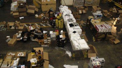 Incautaron 1700 kilos de iPhone, iPad y PlayStation 4 en Ezeiza