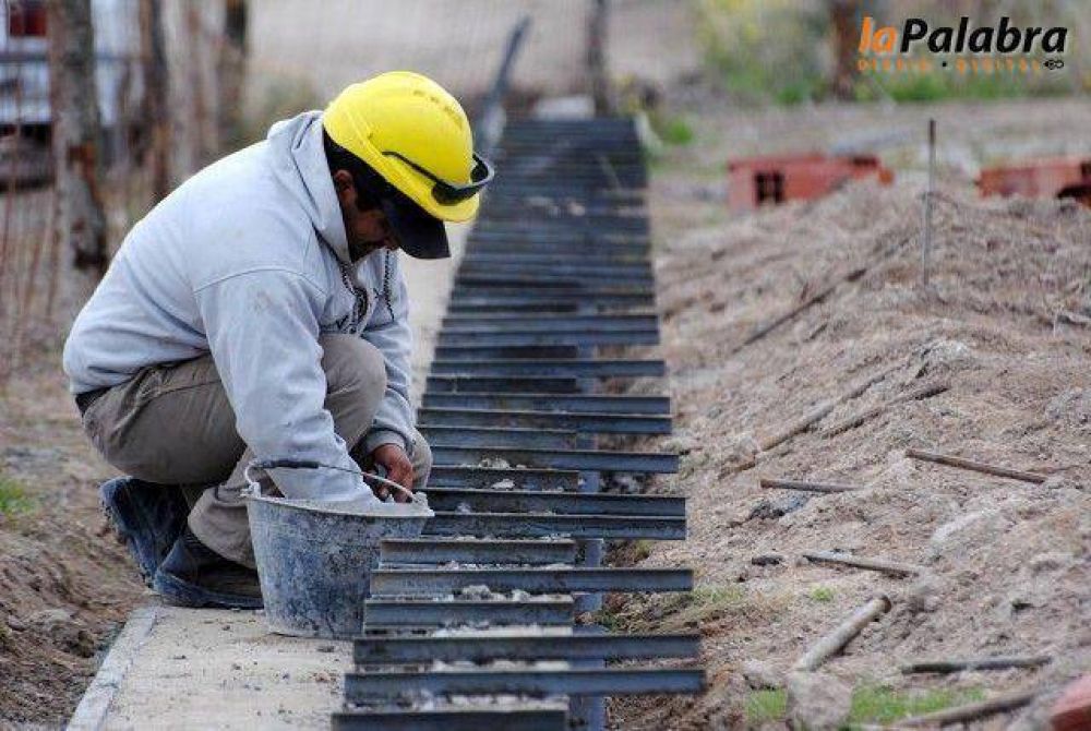 Avanza de la obra de Desag�es Pluviales en el barrio Kirchner