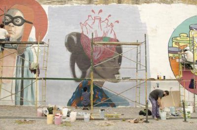 Se realiz� el Segundo Encuentro de Arte Urbano