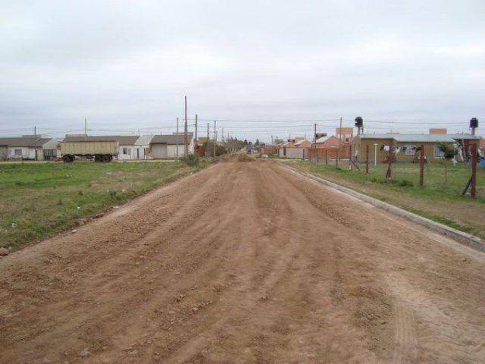 Carossi recorri� las calles de Baradero junto a un equipo de trabajo