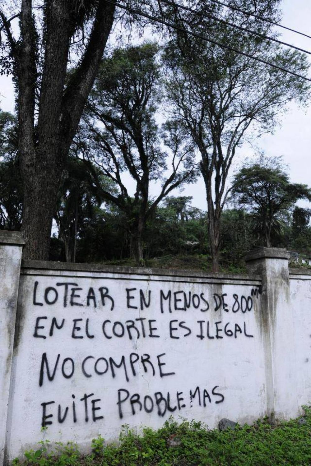 Yerba Buena: denuncian la venta de lotes irregulares en El Corte