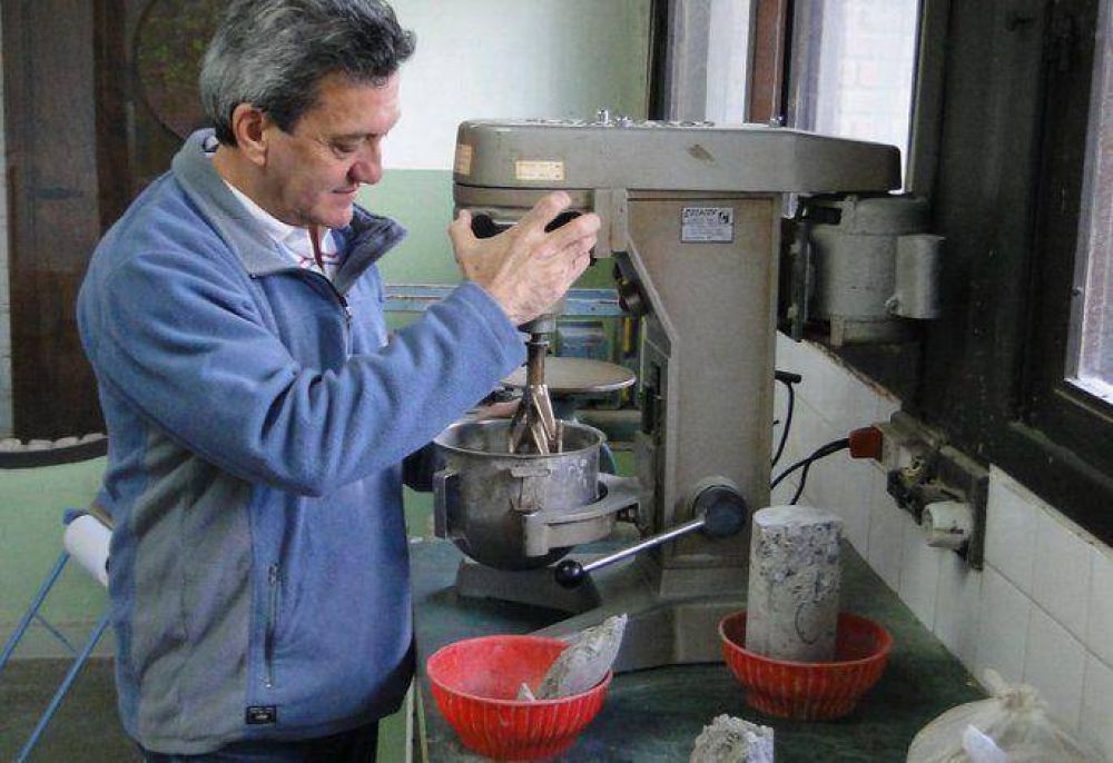 Desarrollan un hormig�n con residuos mineros