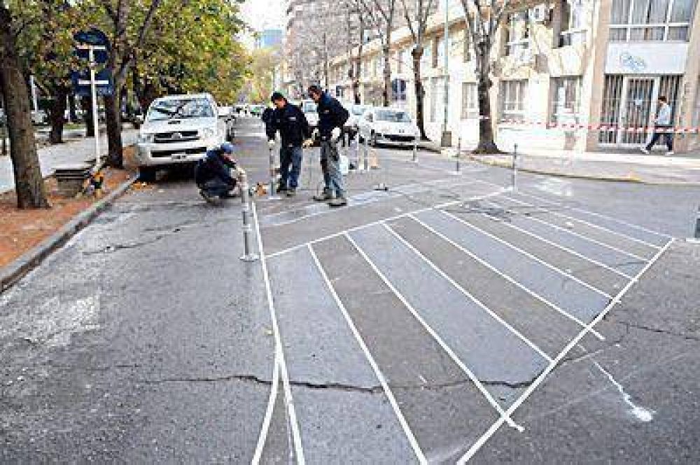 Buscan mejorar el tr�nsito en la intersecci�n de Moreno, Catamarca y diagonal Pueyrredon