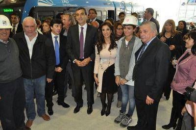 El Intendente Infante acompa�� al Ministro Randazzo a la visita de obra de la estaci�n Terminal