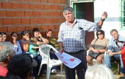 Luis Goenaga se puso al frente de la campa�a: �Luj�n est� en terapia intensiva�