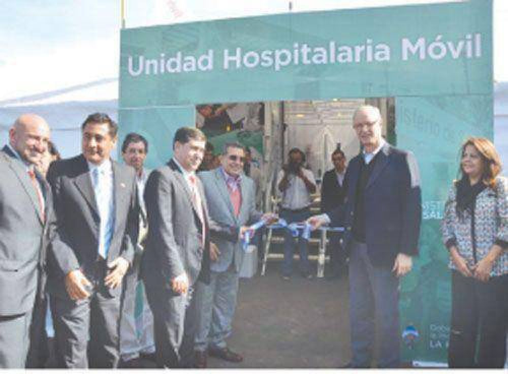 Nacin y Provincia inauguraron la Unidad Hospitalaria Mvil