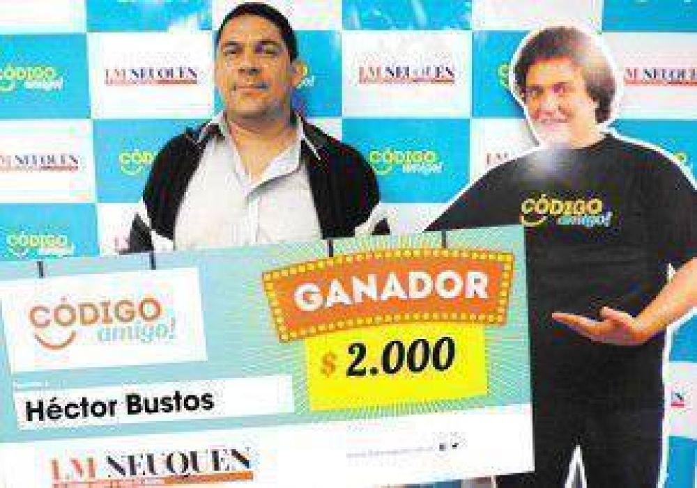 El C�digo Amigo toc� con la fortuna a H�ctor y a Mar�a 