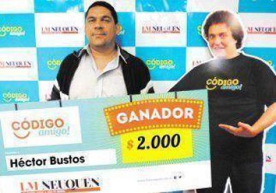 El C�digo Amigo toc� con la fortuna a H�ctor y a Mar�a 