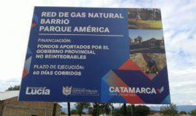 Vecinos piden explicaciones sobre la conexi�n de gas natural