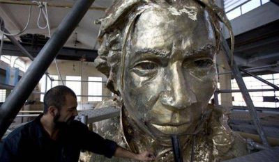 Est� listo el monumento a Juana Azurduy