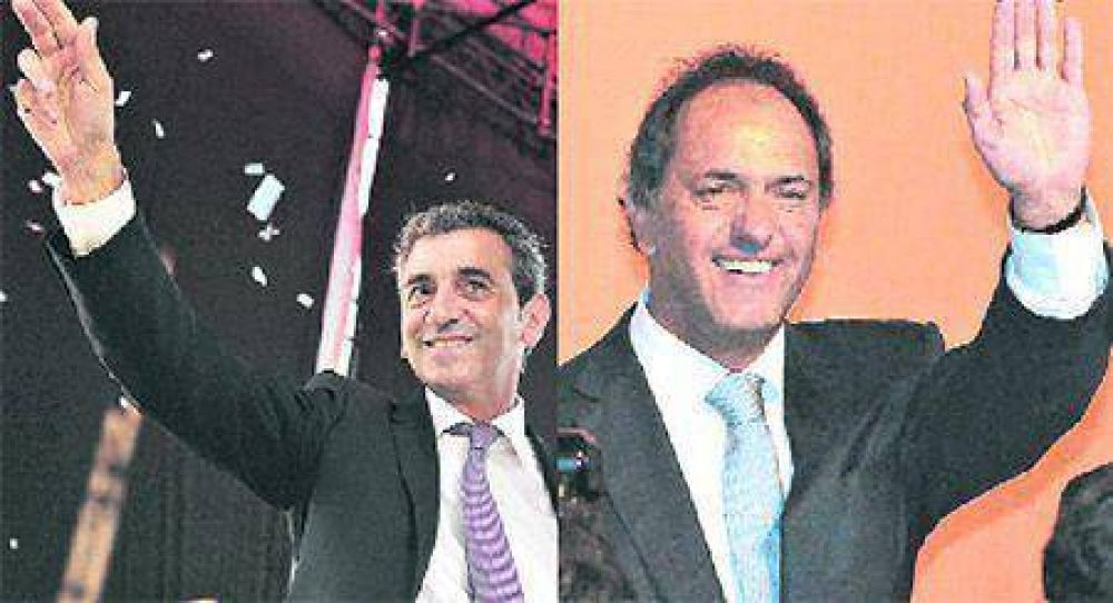 Un mano a mano entre Scioli y Randazzo