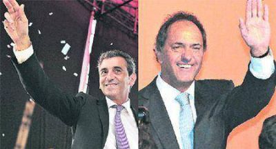 Un mano a mano entre Scioli y Randazzo