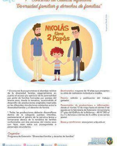 La Universidad Nacional de La Plata organiza un concurso de cuentos para niños sobre el «matrimonio» homosexual