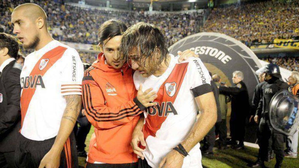 Parte m�dico oficial: quemaduras de primer grado y reposo de 72 horas para los jugadores de River