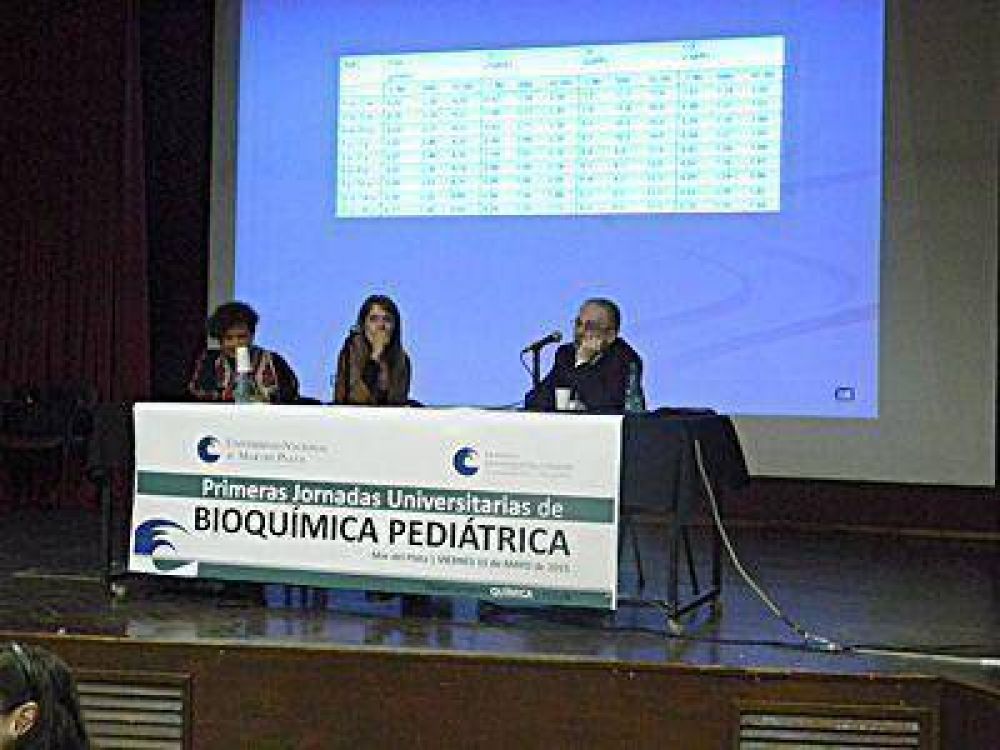 Se realizaron las Primeras Jornadas Universitarias de Bioqu�mica Pedi�trica