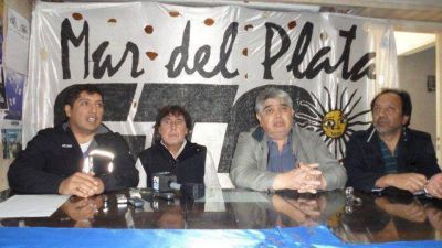 Micheli anunció en Mar del Plata el paro nacional de 36 horas