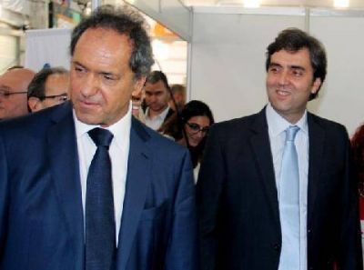 Boto estuvo con Scioli en la exposici�n de parques industriales bonaerenses