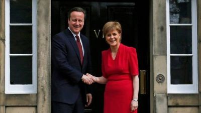 La premier de Escocia se reuni� con Cameron y le present� sus demandas