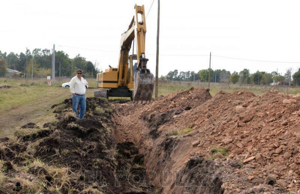 Avanzan las obras en los terrenos del Pickelado