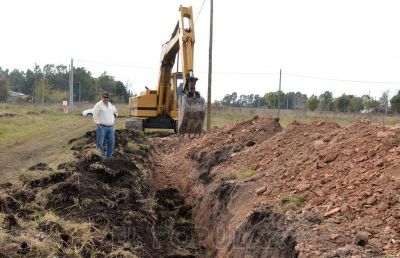 Avanzan las obras en los terrenos del Pickelado