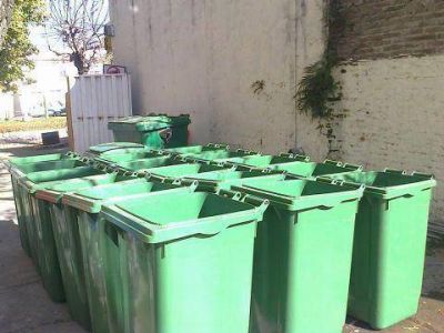 M�s contenedores de residuos para Villa General Savio y P�rez Mill�n