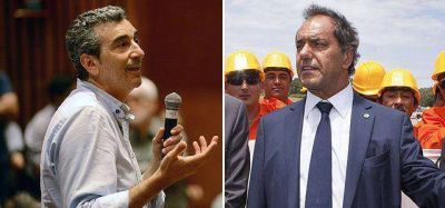 Randazzo se mostr� con intelectuales, Scioli con Espinoza