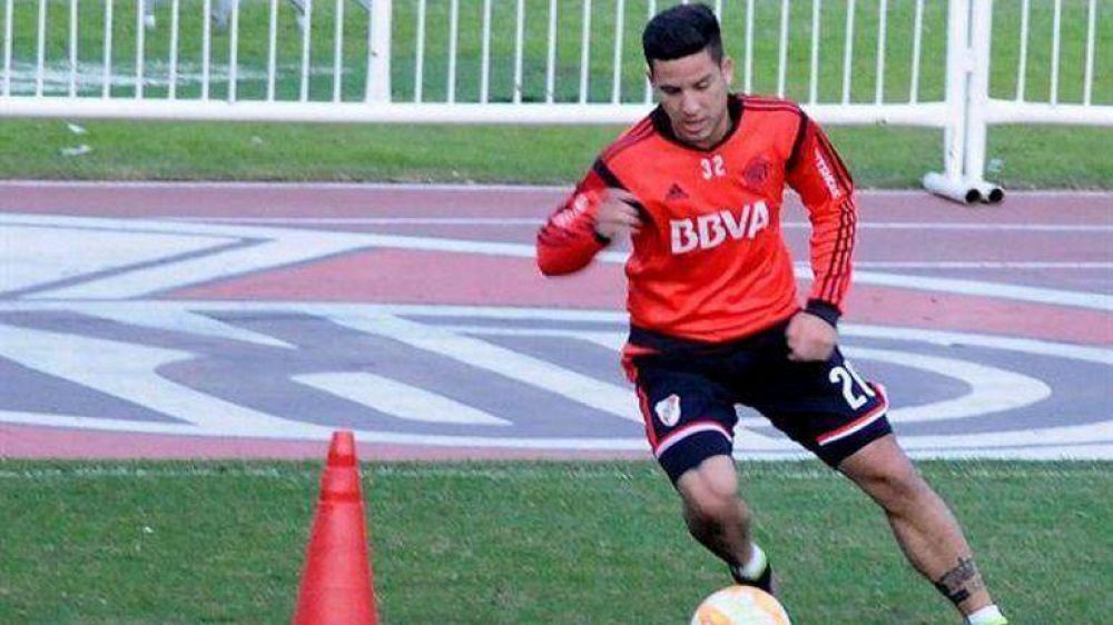 Preocupaci�n en River: Driussi no se entren� con sus compa�eros por un s�ndrome men�ngeo y qued� internado