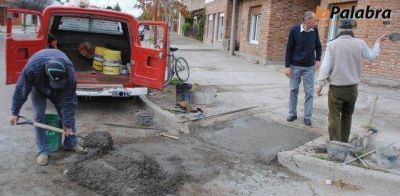 Construyen 40 rampas de acceso en Stroeder