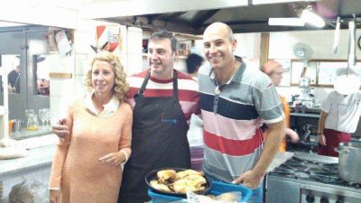 El Intendente particip� del almuerzo de la Escuela Waldorf