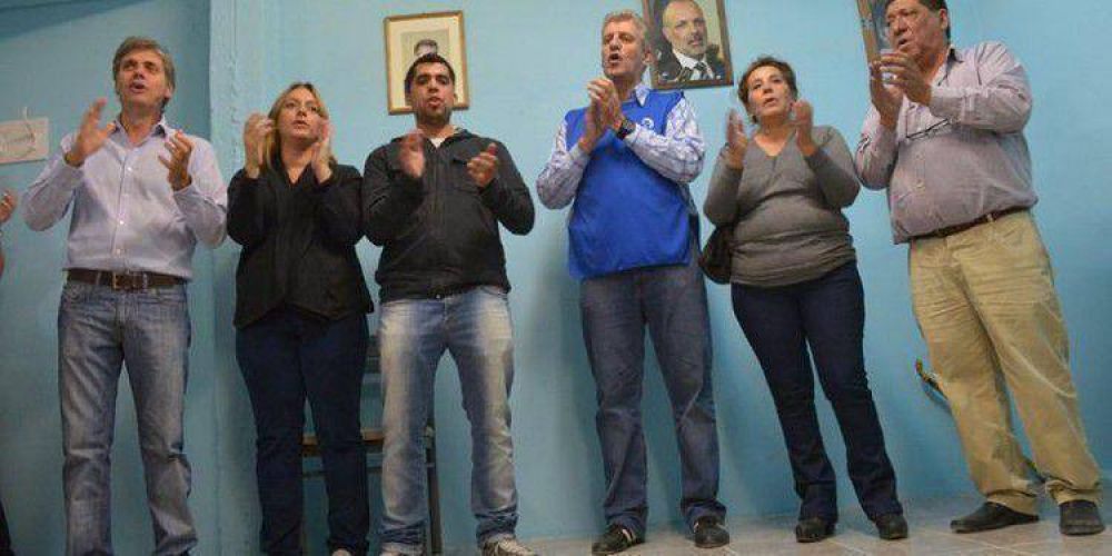 IMPULSA LA REELECCION DE BUZZI : Eliceche y Zonza Nigro inauguraron local