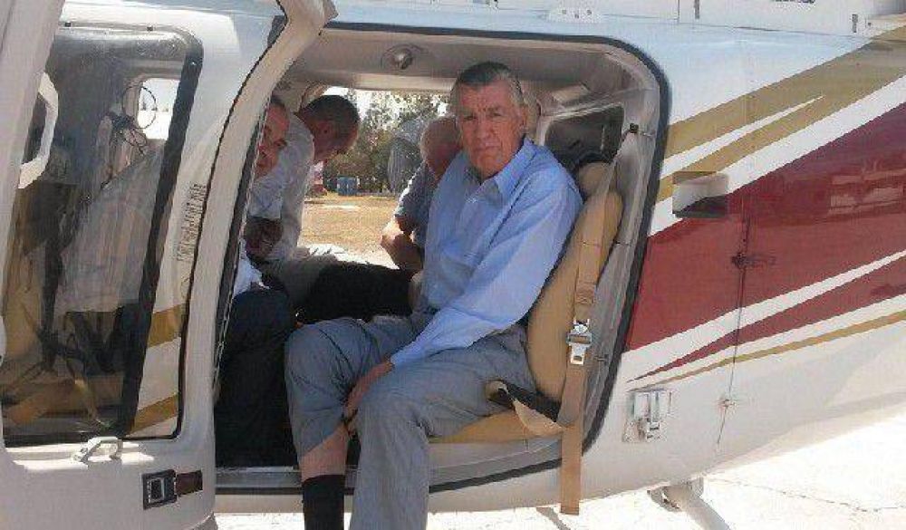 Gioja ma�ana vuelve a San Agust�n de Valle F�rtil en helic�ptero