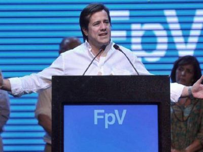 Apoyo a Mariano Recalde