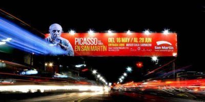Abri� una muestra original de Picasso en San Mart�n
