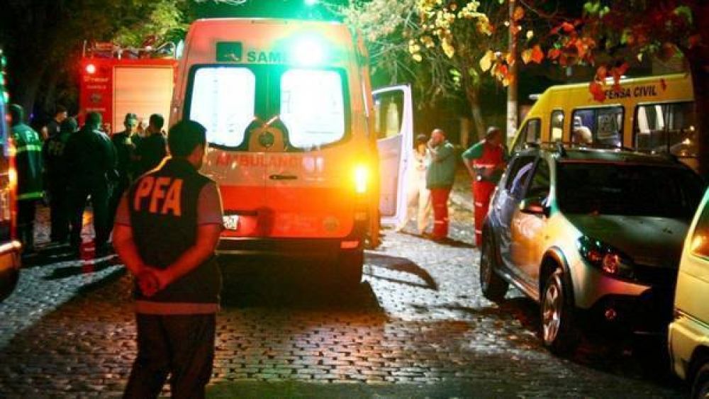 Hab�a s�lo una mujer a cargo del geri�trico incendiado: 4 muertos