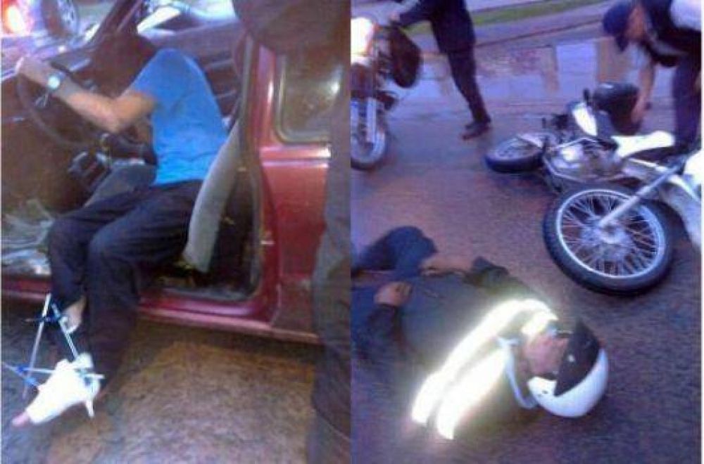 Inspector de tr�nsito atropellado: �Me dijo �hijo de�� correte porque te voy a matar
