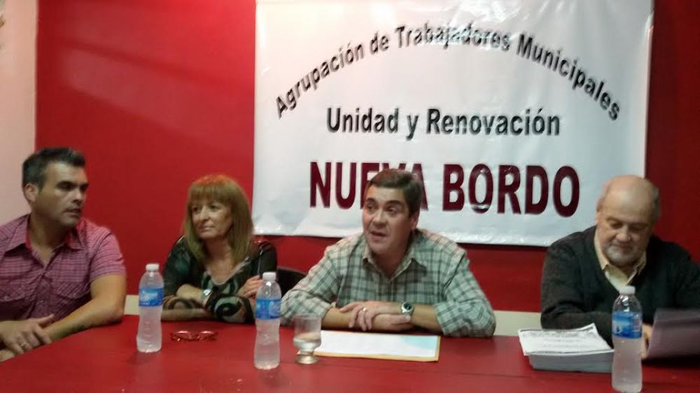 Se oficializ� lista opositora a la actual conducci�n del Sindicato de Trabajadores Municipales