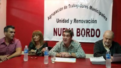 Se oficializ� lista opositora a la actual conducci�n del Sindicato de Trabajadores Municipales