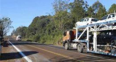 Tr�nsito restringido sobre la Ruta N� 14 por trabajos de demarcaci�n horizontal